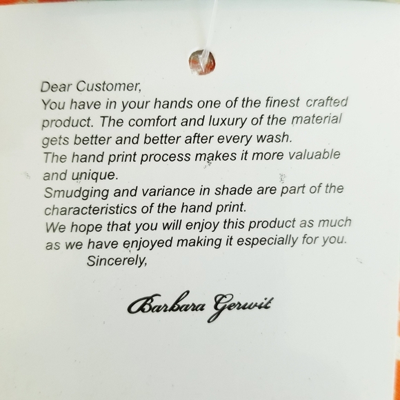 Barbara Gerwit Colorful Engineered Cotton Knit 3/4 Slit Neck Dress Small NWT - Picture 7 of 10